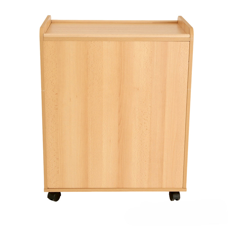 6 Deep Storage Unit With 6 Clear Trays