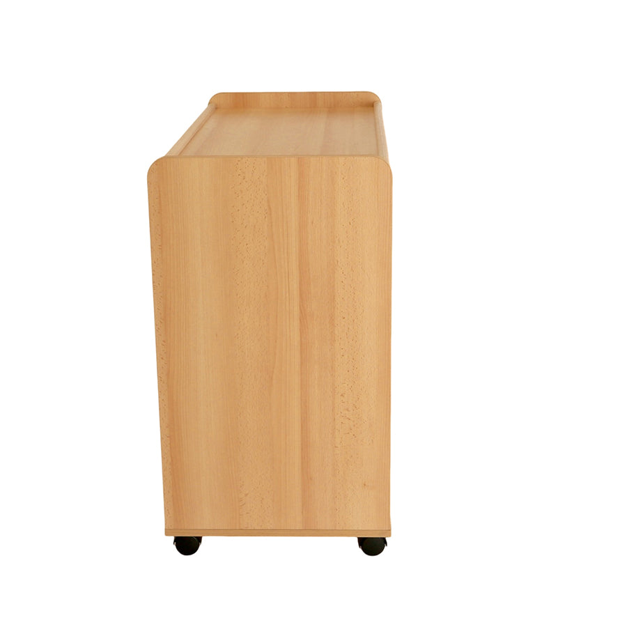 9 Deep Storage Unit With Willow Baskets