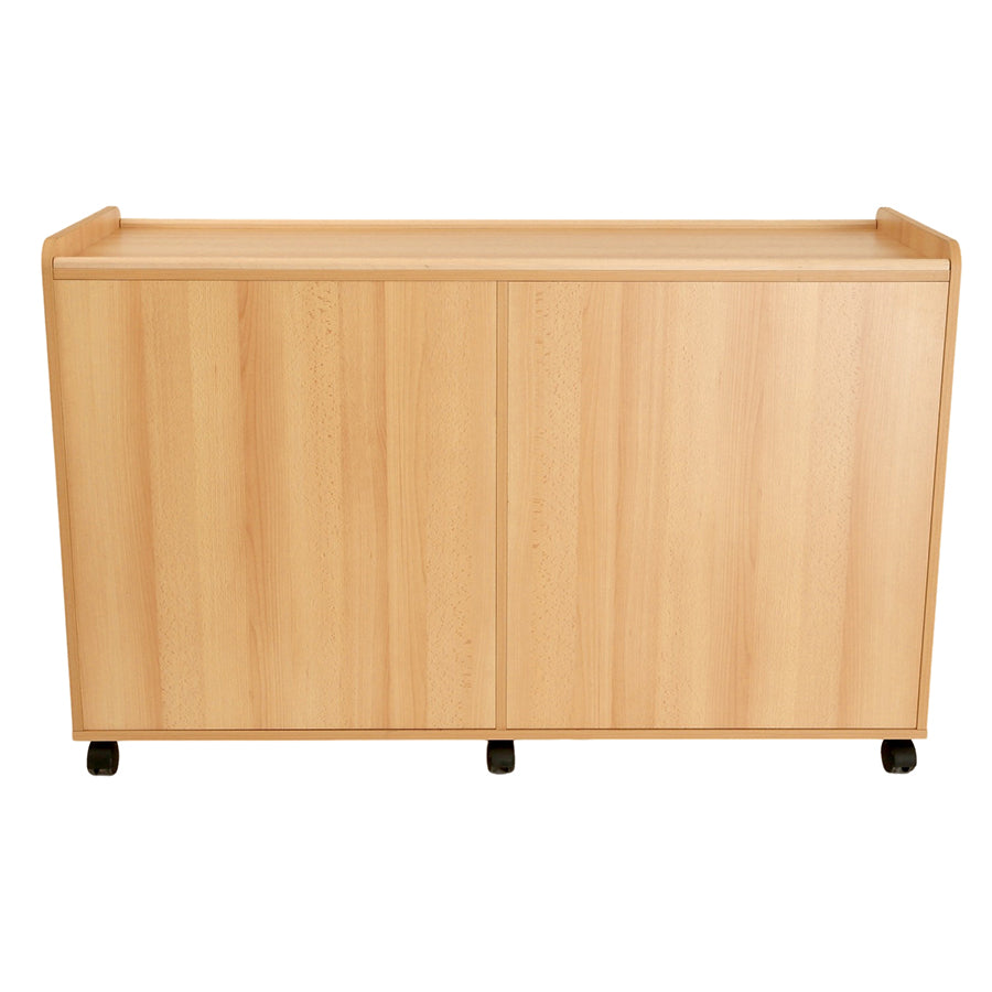 12 Deep Storage Unit With Doors/Willow Baskets