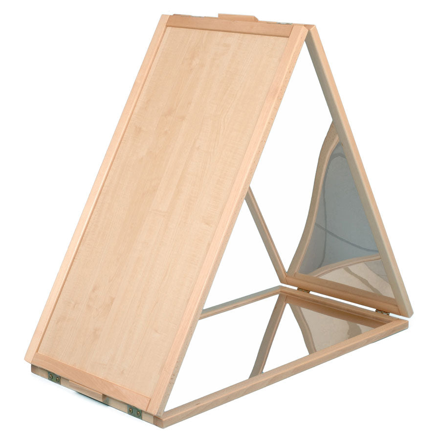 Triangular Floor Mirror