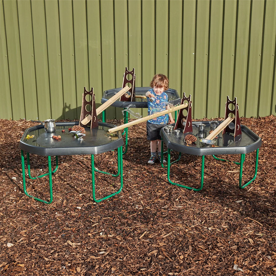 Tuff Spot Tray Adjustable Height Stands - Set of 3