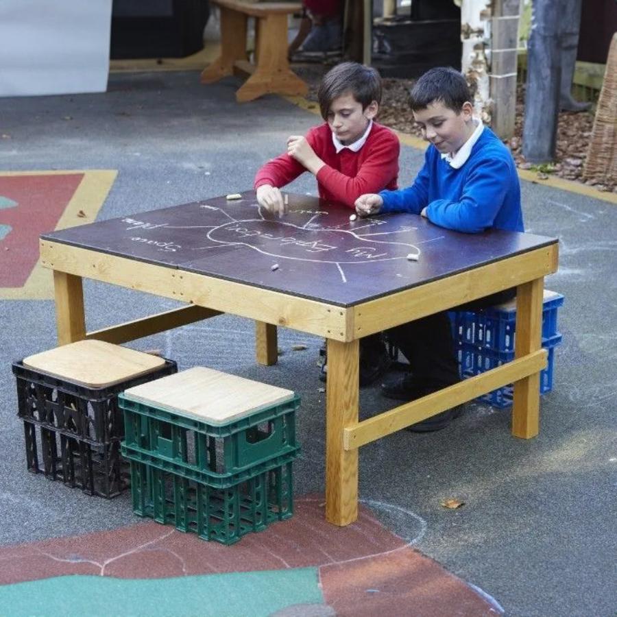 Nesting Crate Chalk Table - KS1 - (H)58cm