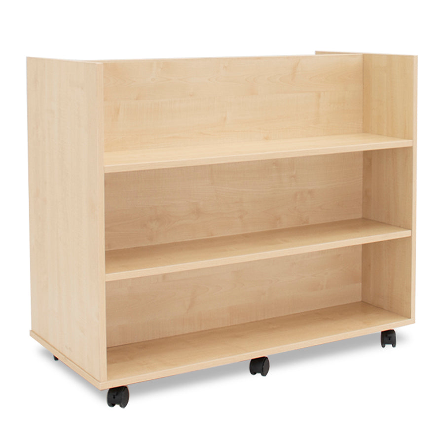 Calypso Library Unit with 3 Straight Shelves