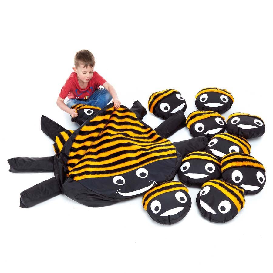 Bumble Bee Cushion and 15 Baby Bee Cushions MC30025A Lifestyle Image