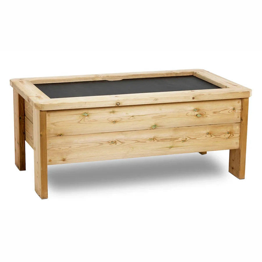 Raised Sandpit with Chalkboard or Wooden Lid