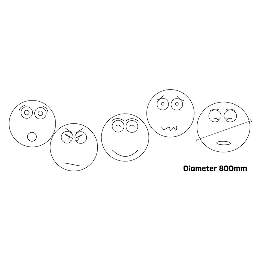 Emotions Chalkboards (5Pk)