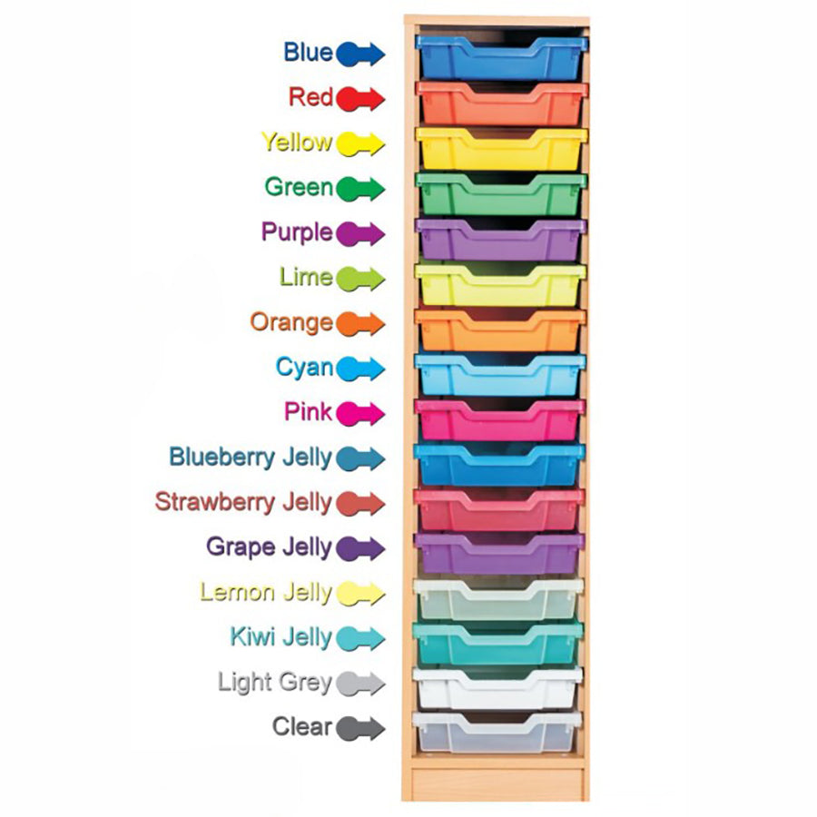 Smart Storage 12 Shallow Tray Single Unit