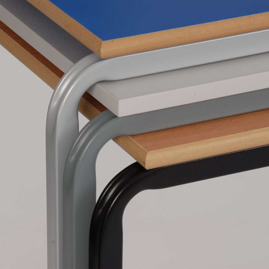Deca Crush Bend Frame Fully Moulded Edge Classroom Table 1200x600
