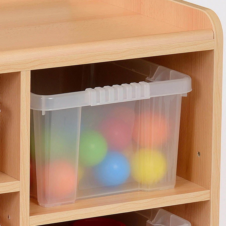 Kebrico Deep Clear Trays Storage Unit