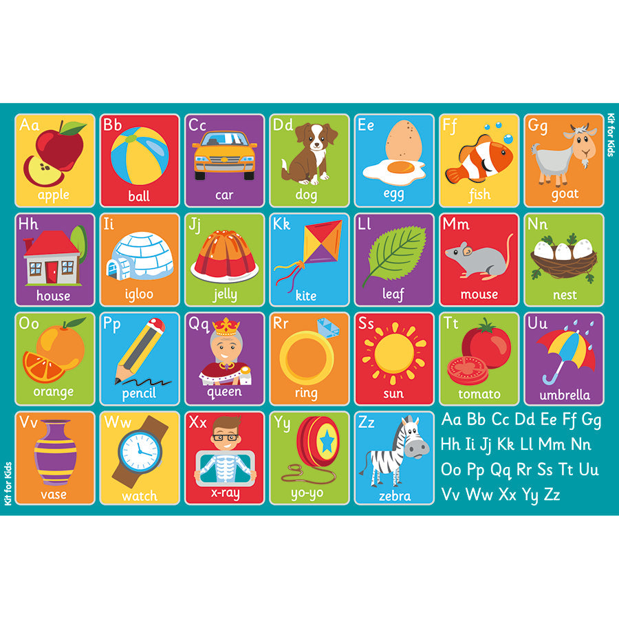 Alphabet Placement Carpet 3x2M