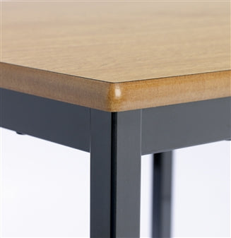 Morleys Fully Welded Height Adjustable Classroom Table dia.1100 Circular MDF Edge