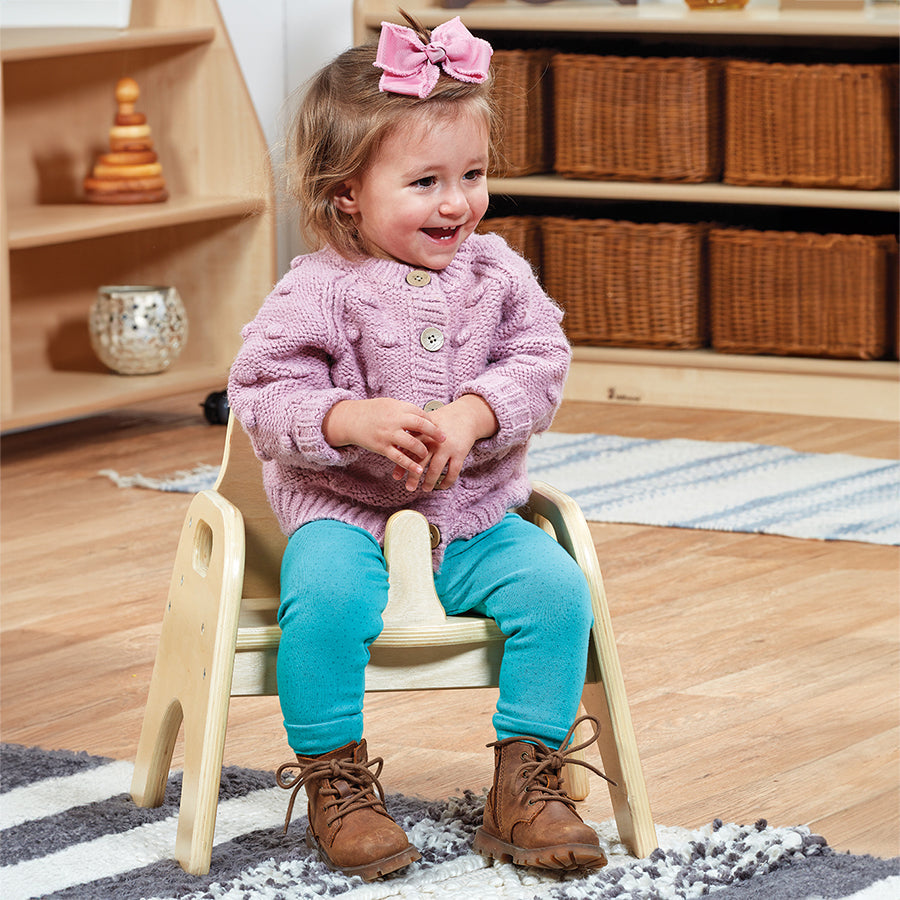 Sturdy Chair with Pommel - Pack of 2