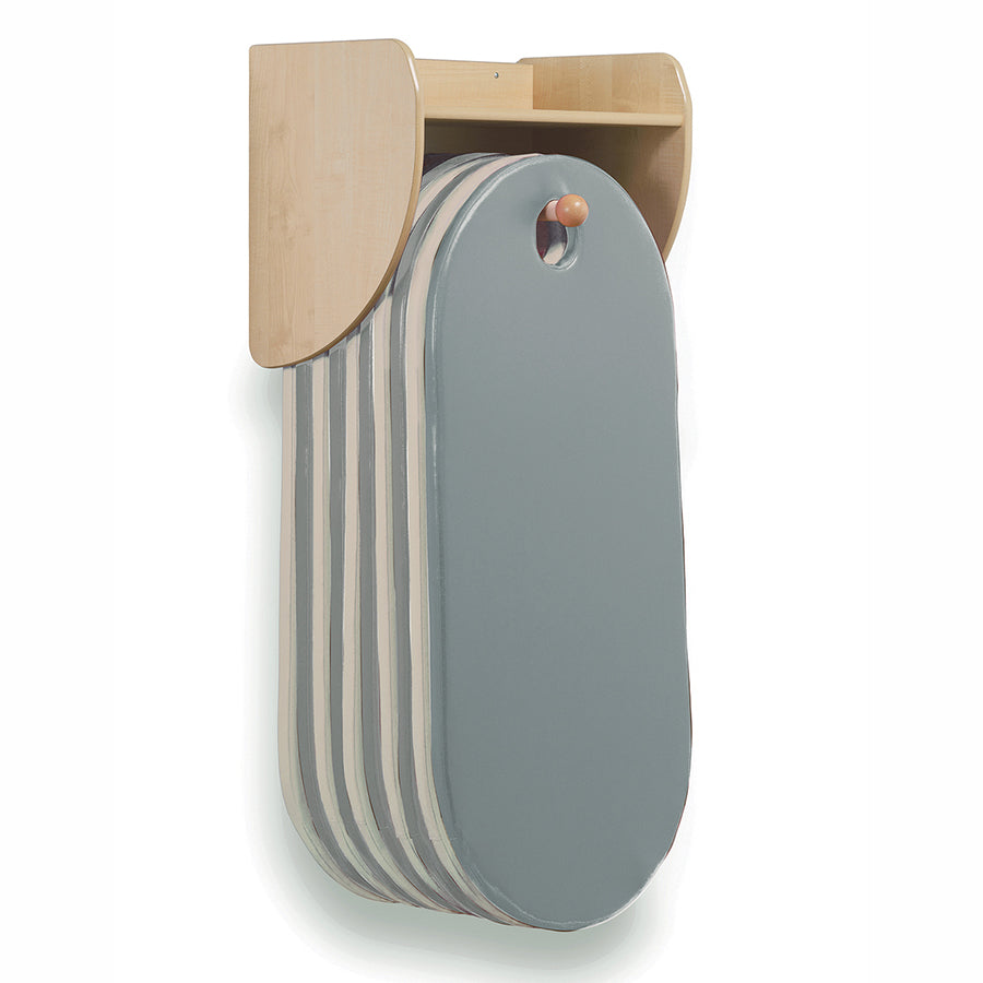 Slumberstore Wall Mounted with Grey/Cream Mats