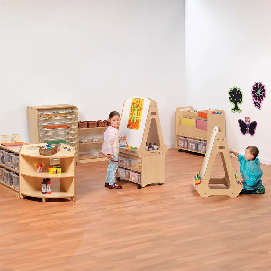 Creativity Zone with Clear Tubs