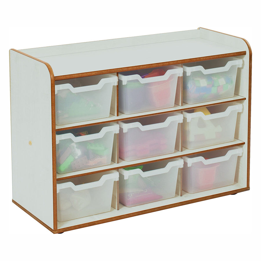 3 x 3 Tray Unit with Clear Trays