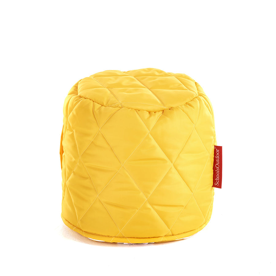 Small Outdoor Quilted Pouffes (Set Of 6)