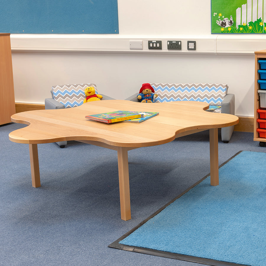 Beech Shaped Tables Squiggle