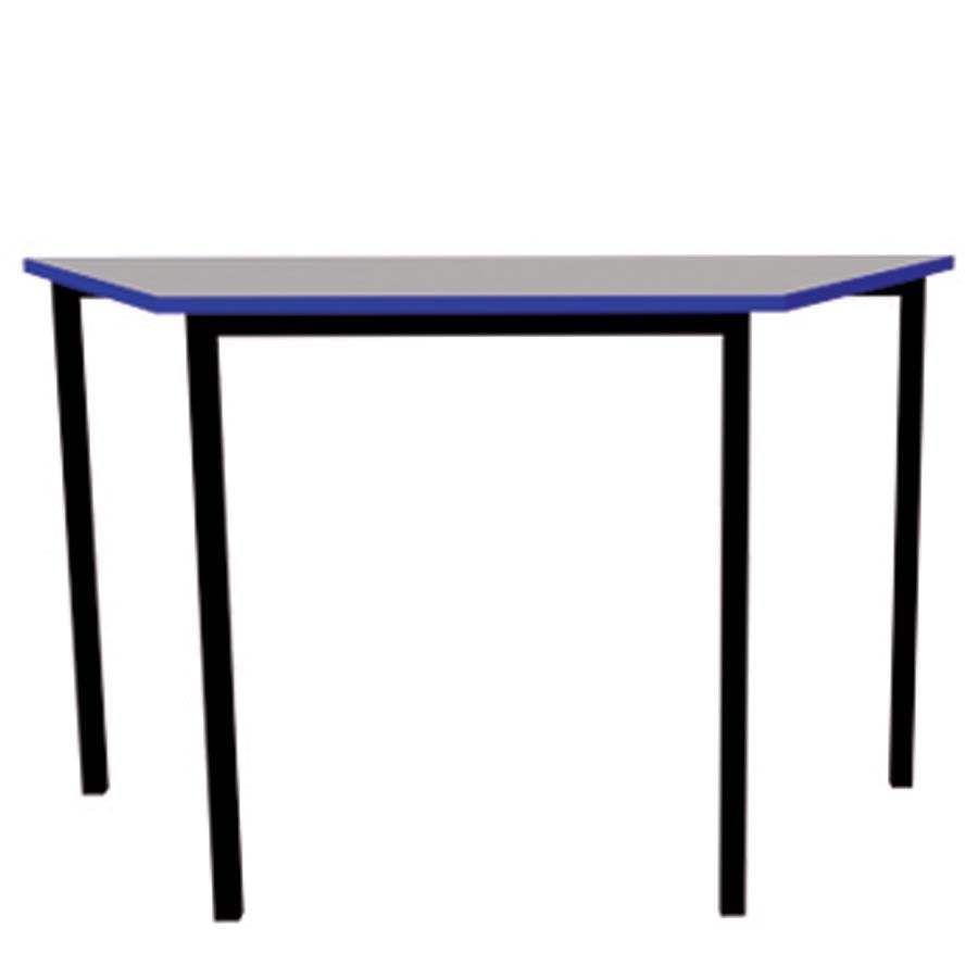 Morleys Fully Welded Classroom Table 1200X600 Trapezoidal Spray PU Edge