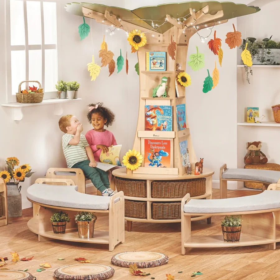 Bench Cushion - Low 90º Open Sweep Shelving Unit