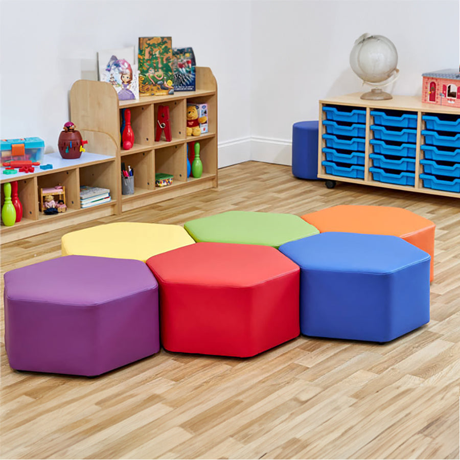 Acorn Large Hexagon Foam Seat