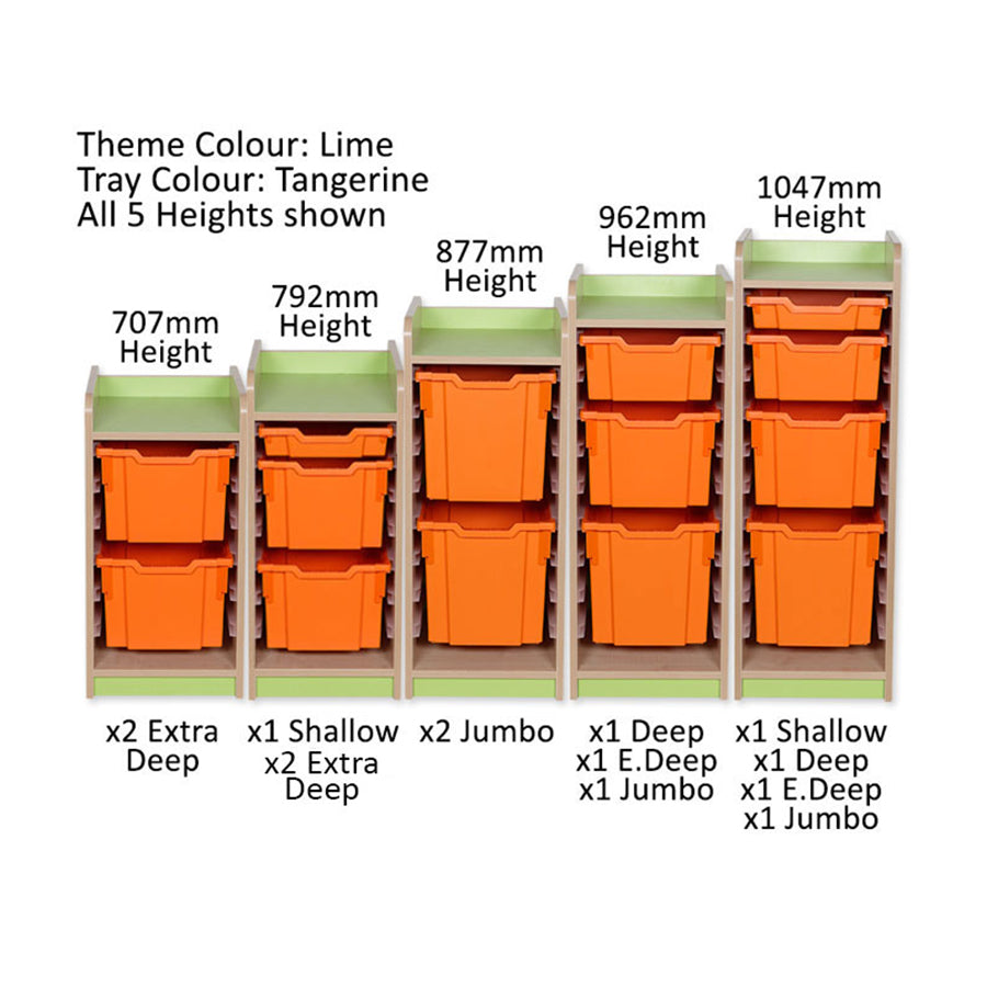KubbyClass® - 9 Shallow Tray Single Unit