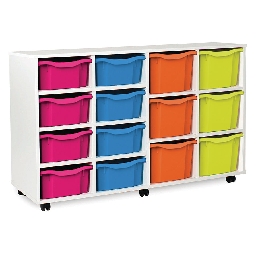 Monarch Premium Storage White 14 Variety Tray Unit