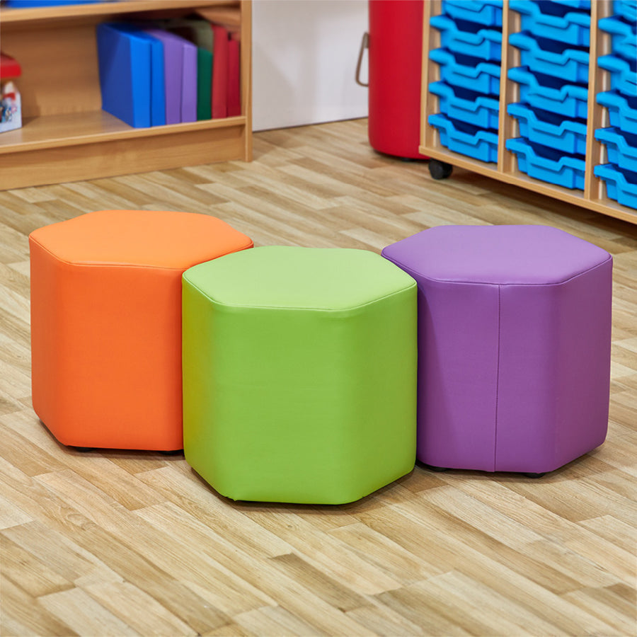 Acorn Mini Hexagon Foam Seat (2 Sizes)