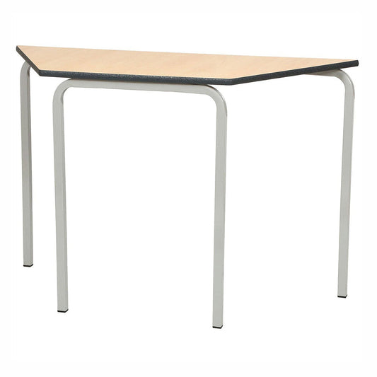 Morleys Crush Bent Classroom Table 1200X600 Trapezoidal Spray PU Edge