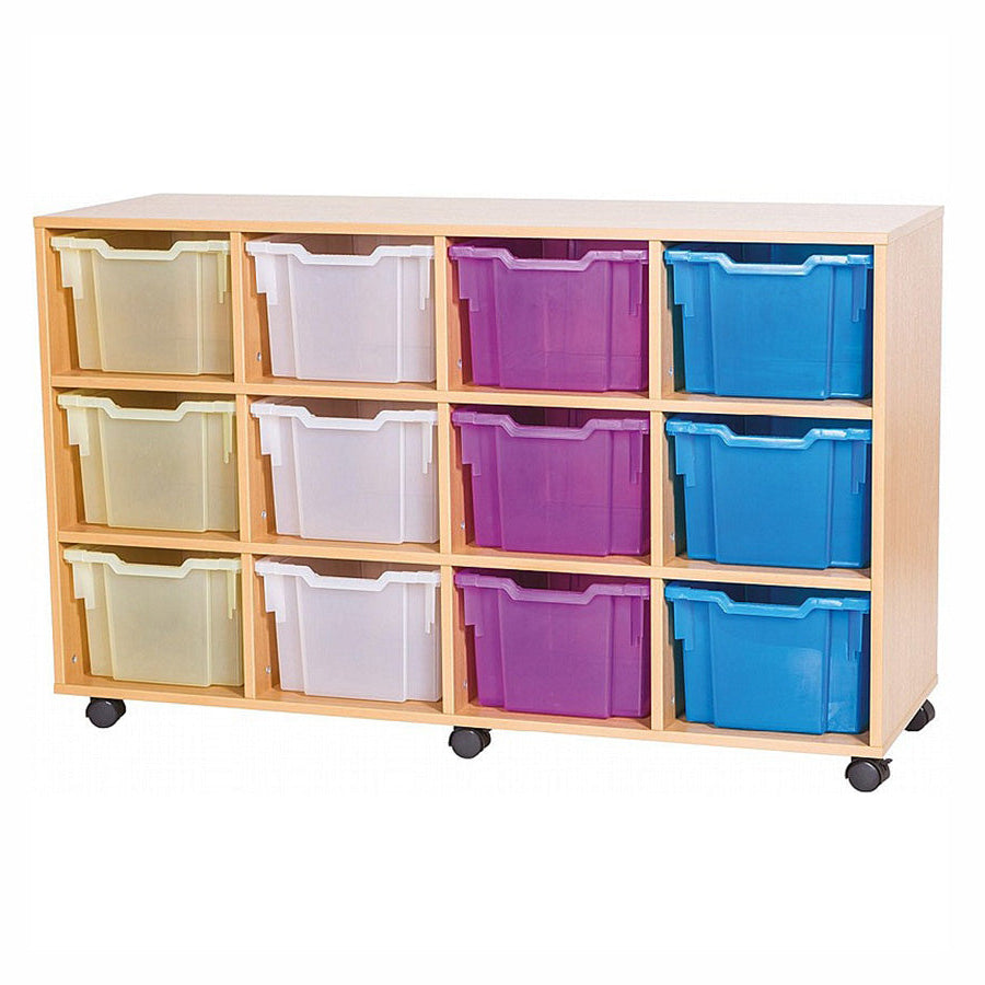 Smart Storage 12 Extra Deep Tray Quad Unit