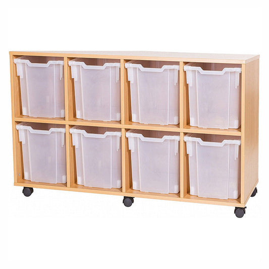 Smart Storage 8 Jumbo Tray Quad Unit