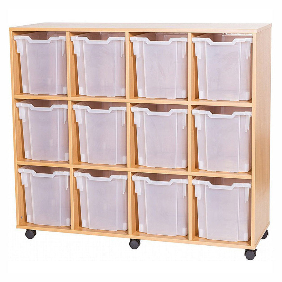 Smart Storage 12 Jumbo Tray Quad Unit