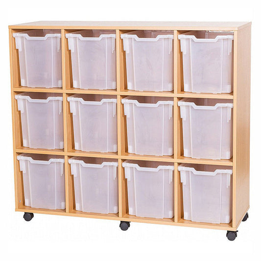 Smart Storage 12 Jumbo Tray Quad Unit