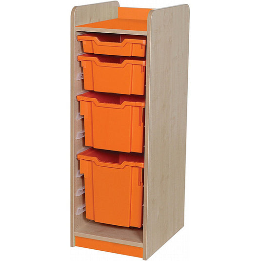 KubbyClass® - 1 Shallow, 1 Deep, 1 Extra Deep & 1 Jumbo Tray Single Unit