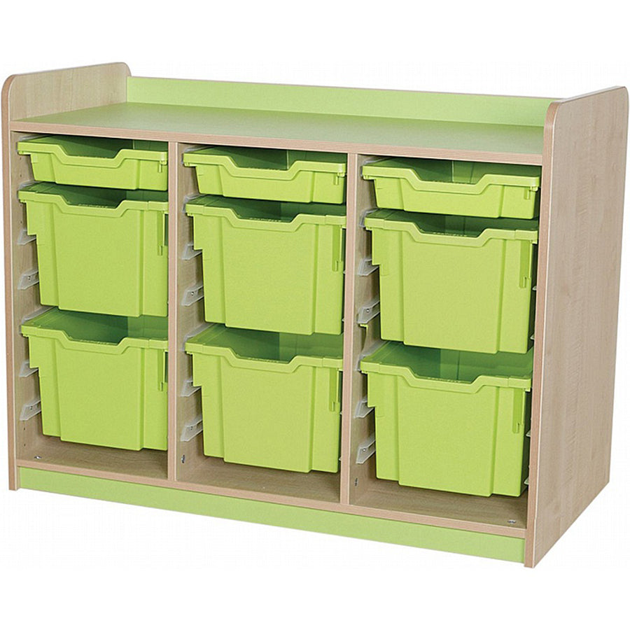 KubbyClass® - 3 Shallow & 6 Extra Deep Tray Triple Unit