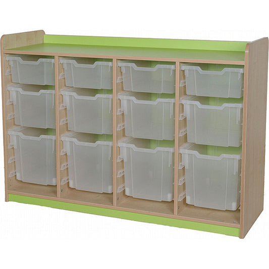 KubbyClass® - 4 Deep, 4 Extra Deep & 4 Jumbo Tray Quad Unit