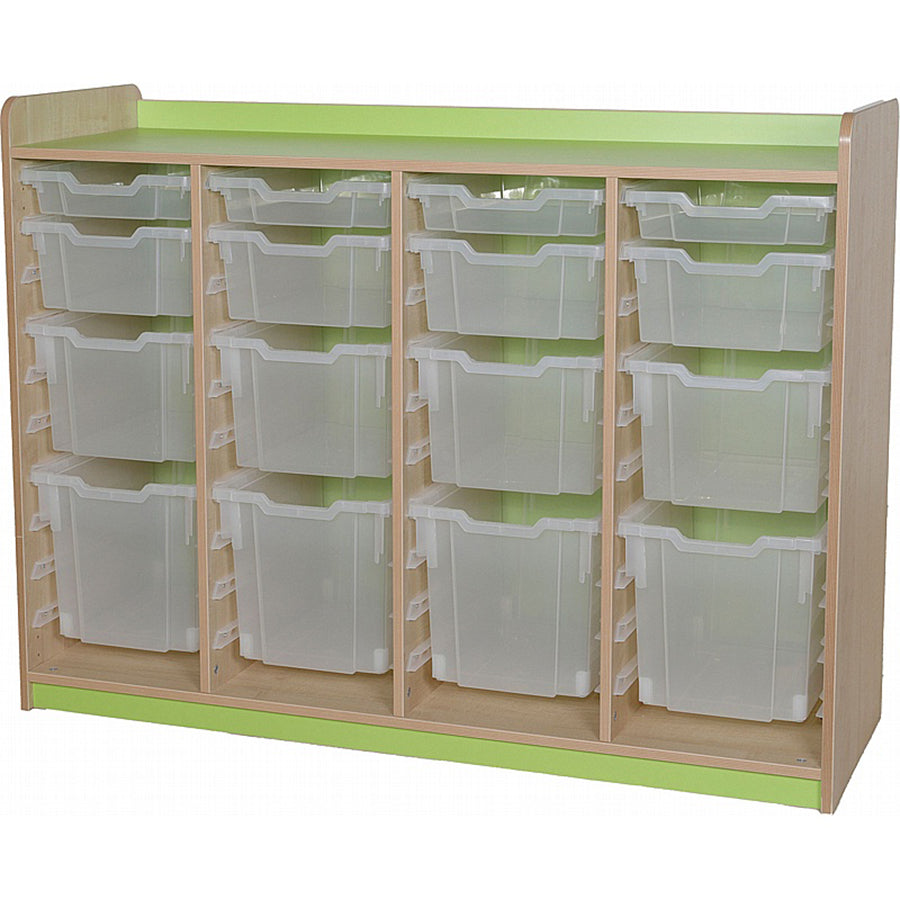 KubbyClass® - 4 Shallow, 4 Deep, 4 Extra Deep & 4 Jumbo Tray Quad Unit