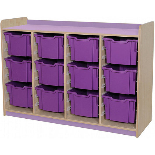 KubbyClass® - 12 Extra Deep Tray Quad Unit