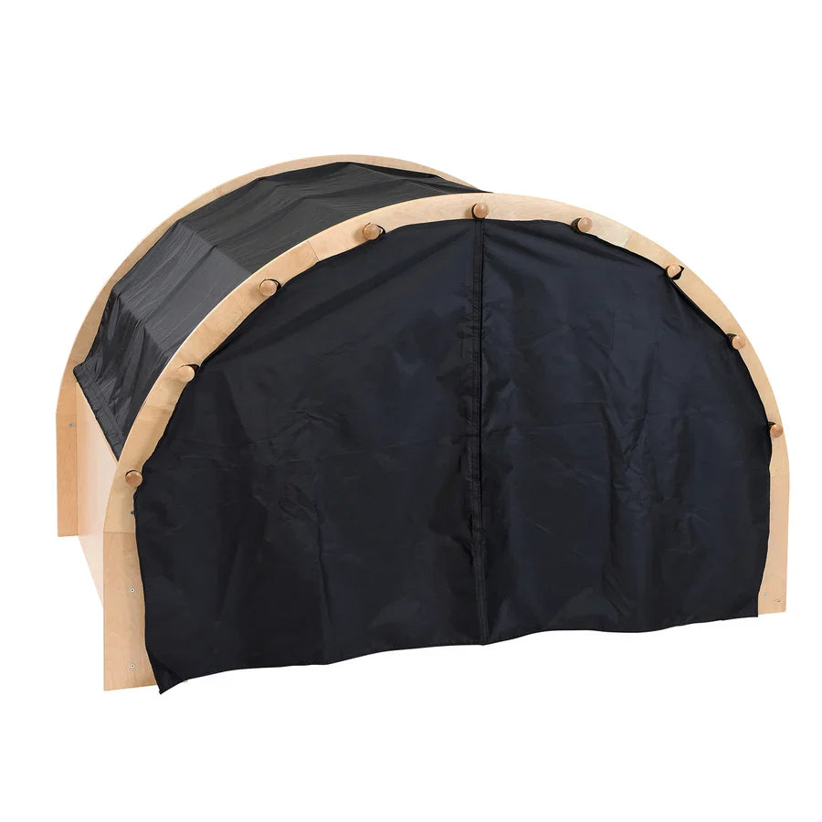Play Pod & Canopy & 2 Sets Of Curtains 6 Scatter Cushions & Large Mat