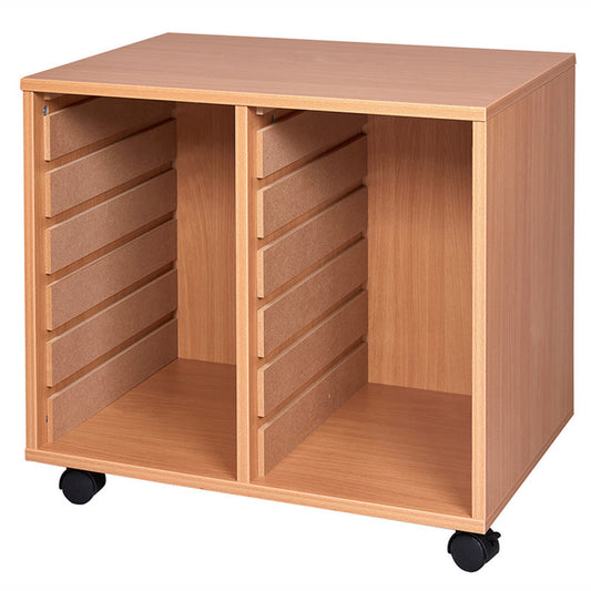 Smart Storage Double Empty Tray Units - Mobile
