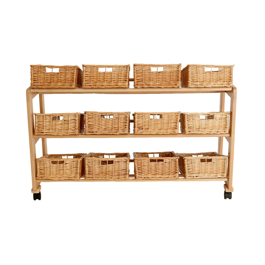 12 Wicker Single Classroom Tidy