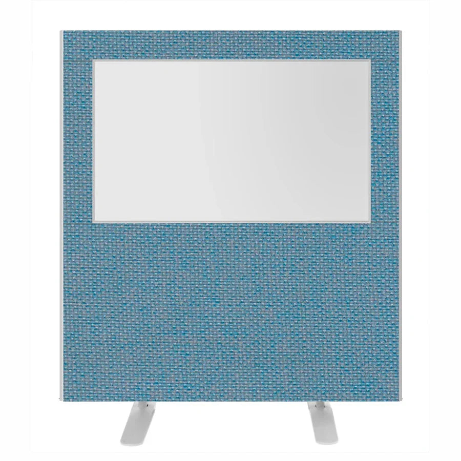 Impulse Plus Clear Half Vision Floor Free Standing Screen (H1650mm)