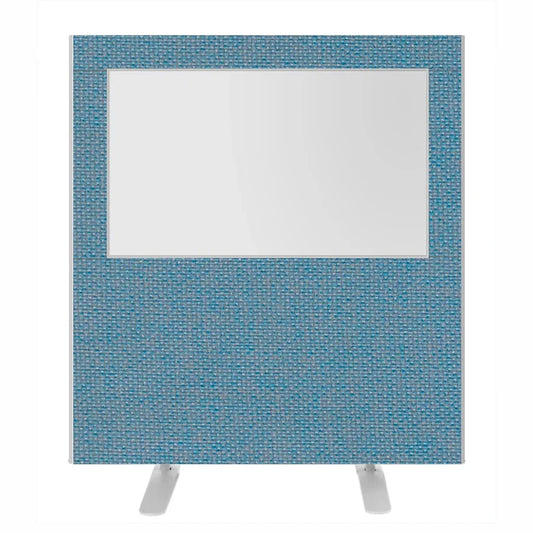 Impulse Plus Clear Half Vision Floor Free Standing Screen (H1650mm)