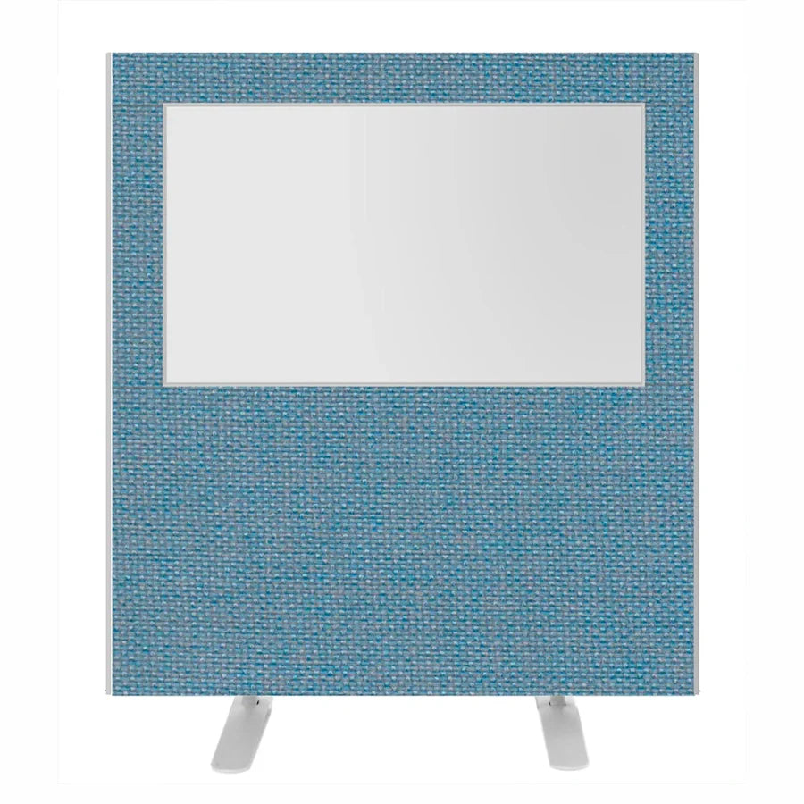 Impulse Plus Clear Half Vision Floor Free Standing Screen (H1650mm)