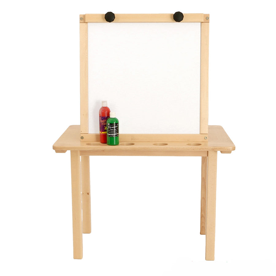 Two Sided Table Easel With Drywipe