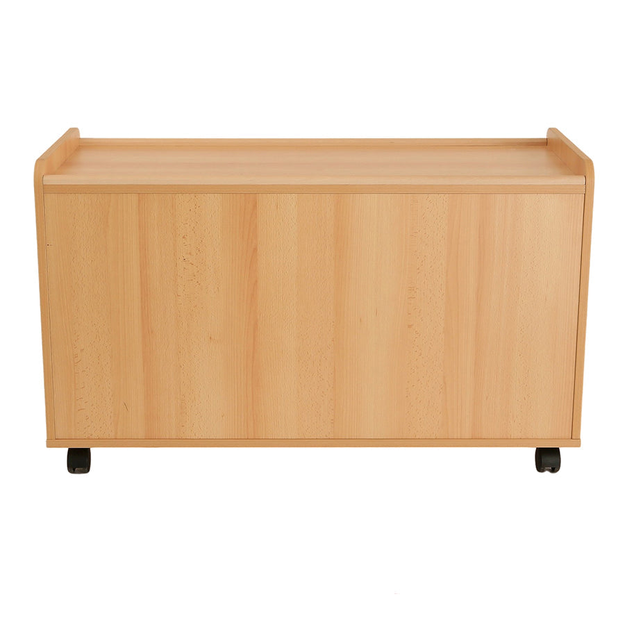 6 Deep Horiz Storage Unit With Willow Baskets