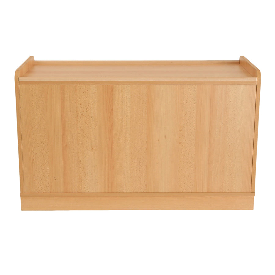 6 Deep Horiz Storage Unit With Willow Baskets