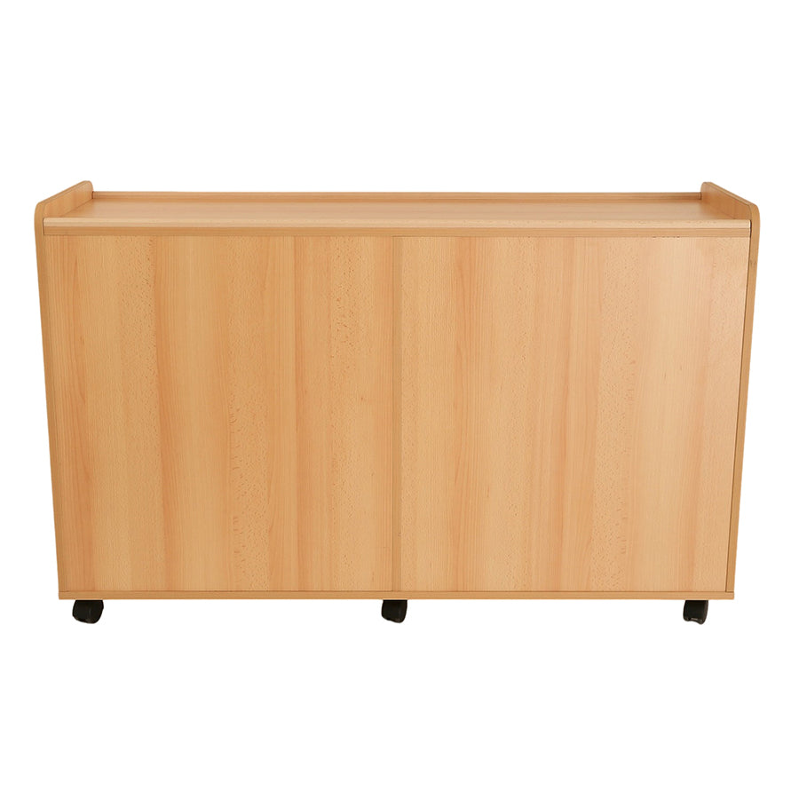 12 Deep Storage Unit With Willow Baskets