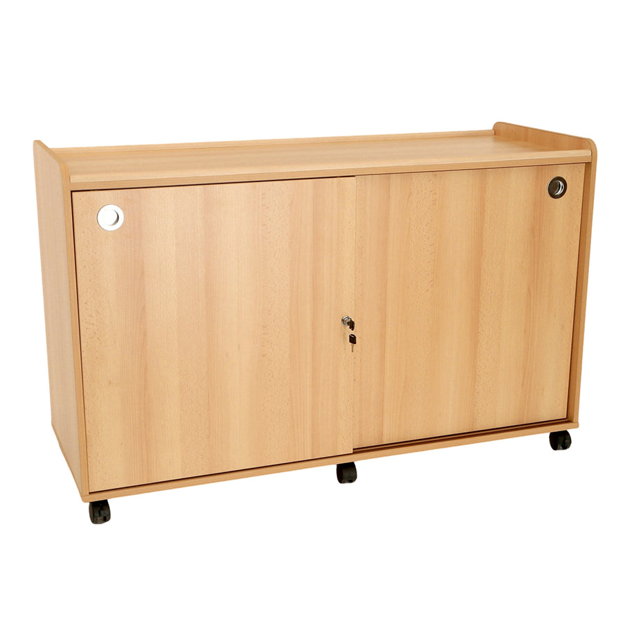 12 Deep Storage Unit With Doors/Willow Baskets