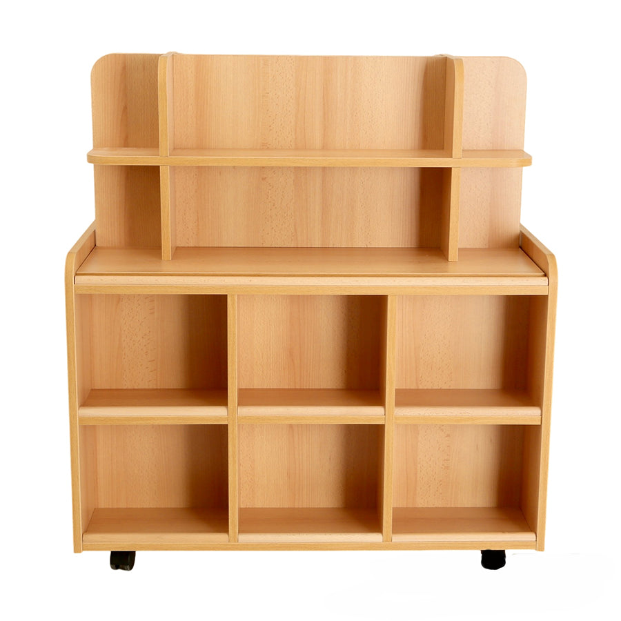 Double Sided Storage Unit With Storage/Mirror