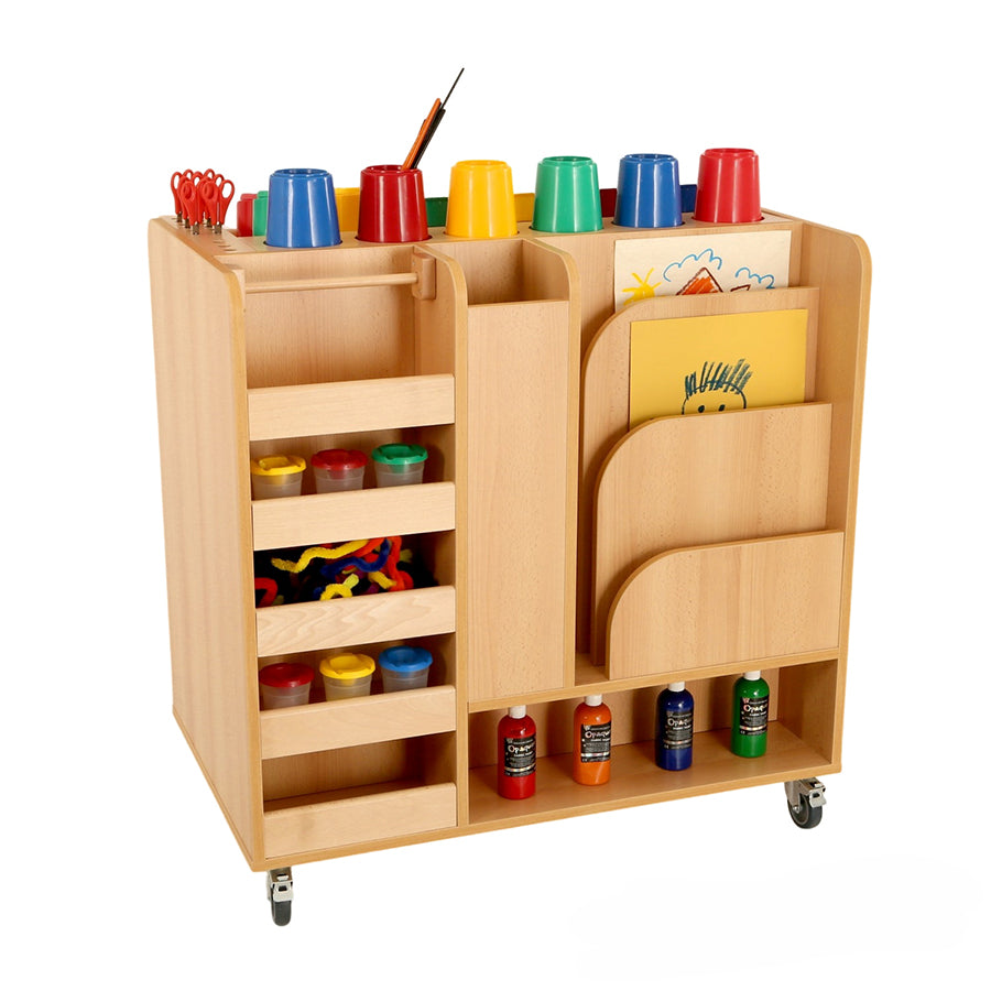 Mobile Art Trolley